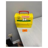 Vintage 1968 Snoopy lunchbox / no Thermos