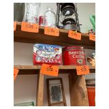 Vintage Jack set in metal tin