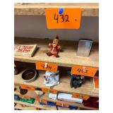 Antique santa clause figurine