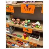 lot of vintage strawberry shortcake figurines