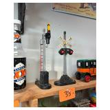 Pair of vintage Lionel train signals