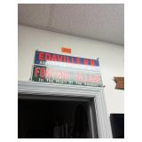 Pair of Vintage Cardboard Signs