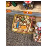 Lot of Vintage Wooden Toys