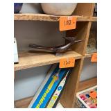 Vintage hand carved wood pecker figure