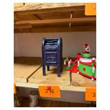 Vintage Cast Iron U.S. Mail Box Bank