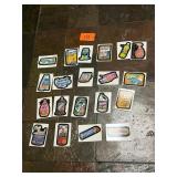 Lot of 20 vintage wacky stickers / unused