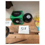 Vintage Avon Eight Ball Decanter In Box
