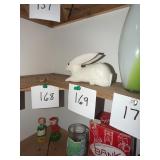 Carved Alabaster Rabbit Figurine