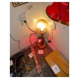 Vintage Charlie Chaplin Lamp