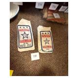 Starshot Lead Shot Canvas Bags