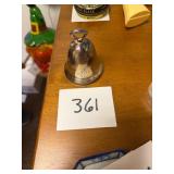 Vtg 1986 Christmas Commemorative Bell
