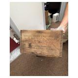 Winchester Wooden Ammunition Crate