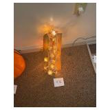 Vintage Christmas Light Strand Floral