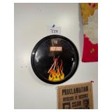 Hot Rod Magazine Wall Clock