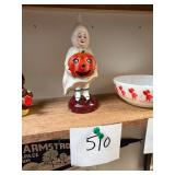 Vtg Cast Iron Ghost Still Bank