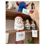 Vtg Santa Claus Ceramic Figurine