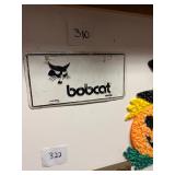 Bobcat Metal License Plate