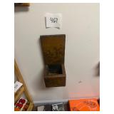 Vtg Wooden Equestrian Match Holder