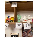 Vintage Jadeite Glass Rooster Figurine