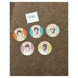 Vtg MLB Players Association Coasters Set