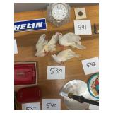 Antique Decorative Feathered Doves