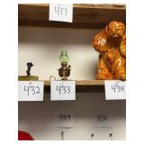 Miniature Copper Rotating Oil Lamp