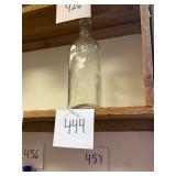 Vintage Embossed Medicine Bottle