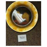 Decorative Gold Gilt Animal Plate