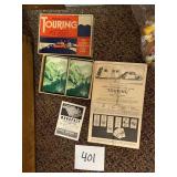 Vintage Parker Brothers Touring Card Game