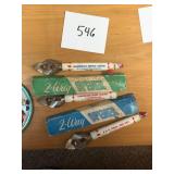 Vtg Advertising 2-Way Can Openers
