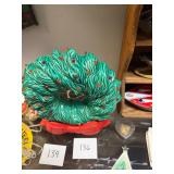 Ceramic Christmas Wreath Light
