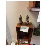 Community Silver-Plate Salt & Pepper Shakers