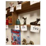 Stylized Bronze Mouse Figurine