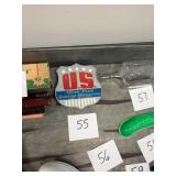 US Radiator  Corporation Metal Shield Sign