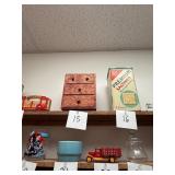 Small Wooden Three Drawer Chest