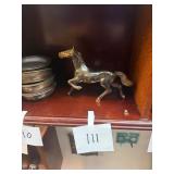 Vintage Brass Horse Figurine