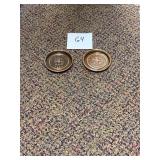 Pr Vtg Masonic A.A.S.R. Coasters