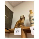 Vtg Ceramic Lion Figurine