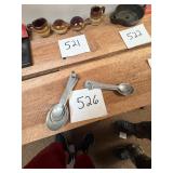 Vtg Metal Measuring Spoon Sets