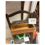 Vtg Melu-Bit Pasteurized Process Cheese Crate