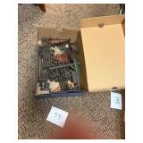 Vtg Plastic Western Fort Playset