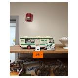 Vtg Hess Gasoline Toy Truck w/ Motorcycle, Car
