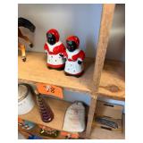 Vintage Black Americana Salt And Pepper Shakers