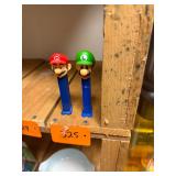 Vtg Mario And Luigi Pez Dispensers