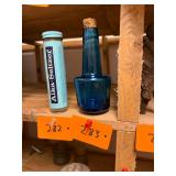 Antique Cobalt Blue Glass Bottle