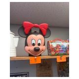 Vintage Disney Minnie Mouse Figural Lunchbox