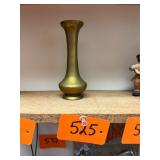Vintage Brass Bud Vase