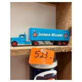 Vintage Sherwin-Williams Die-Cast Truck