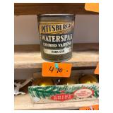 Vtg Pittsburgh Waterspar Varnish Can