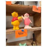 Vtg Winnie The Pooh And Piglet Figurines